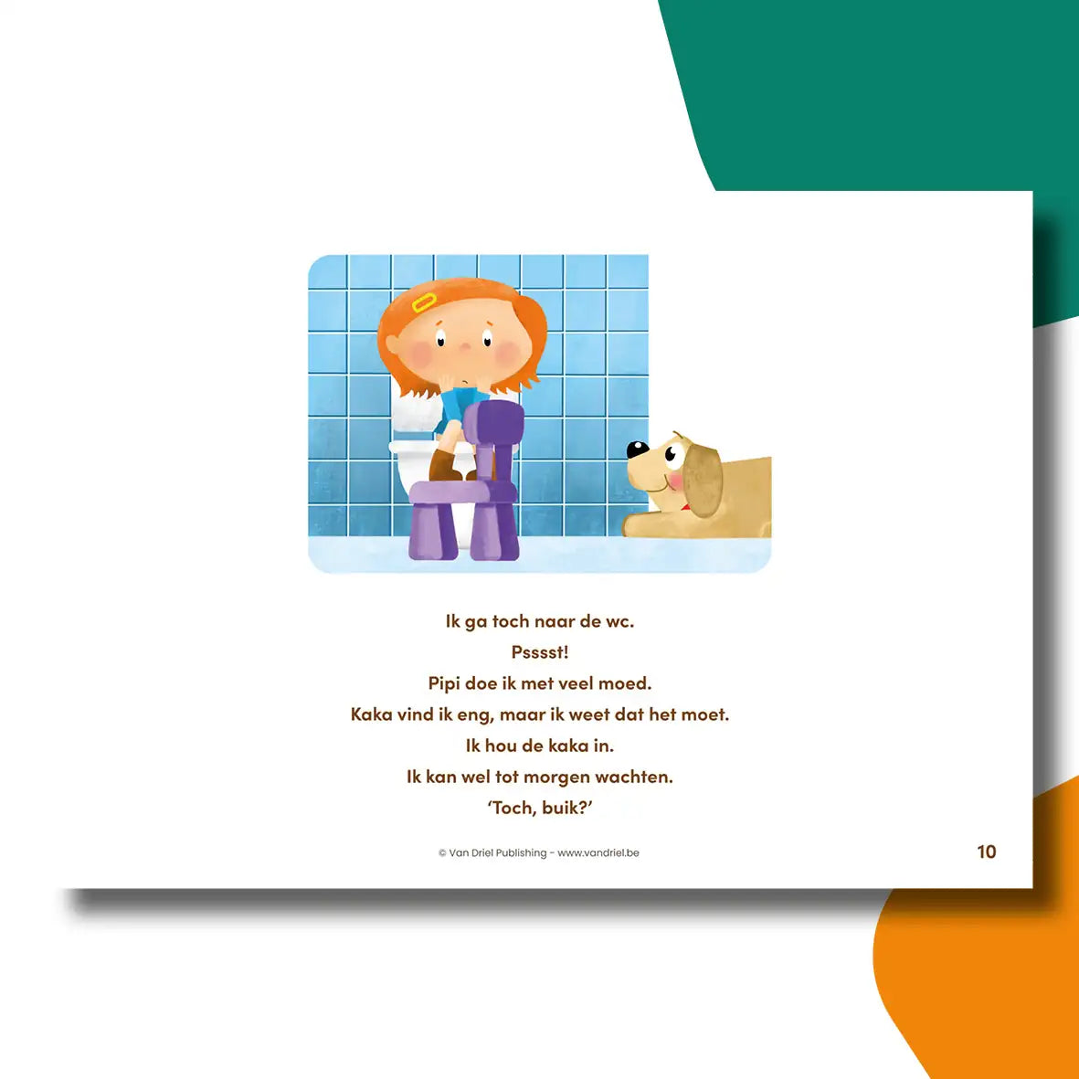 Kaka doen, durf ik niet | Kamishibai vertelplaten