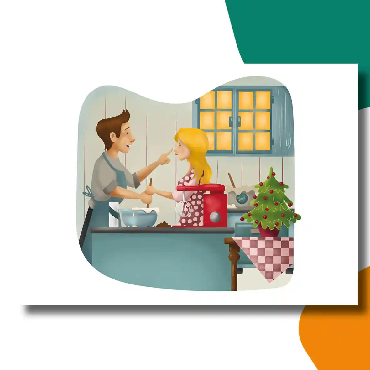 Kerst samen met jou | kamishibai vertelplaten