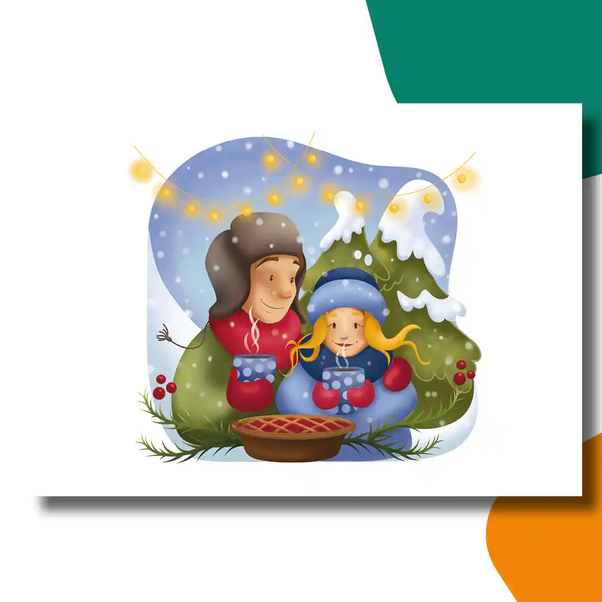 Kerst samen met jou | kamishibai vertelplaten