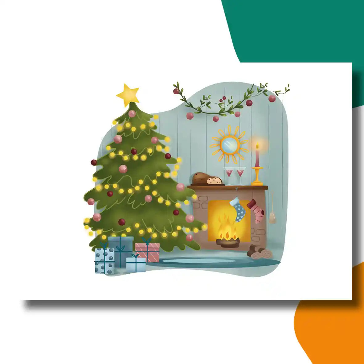 Kerst samen met jou | kamishibai vertelplaten