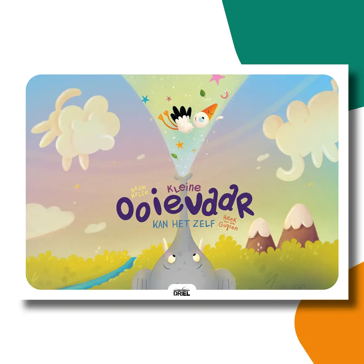 Kleine ooievaar kan het zelf | kamishibai vertelplaten