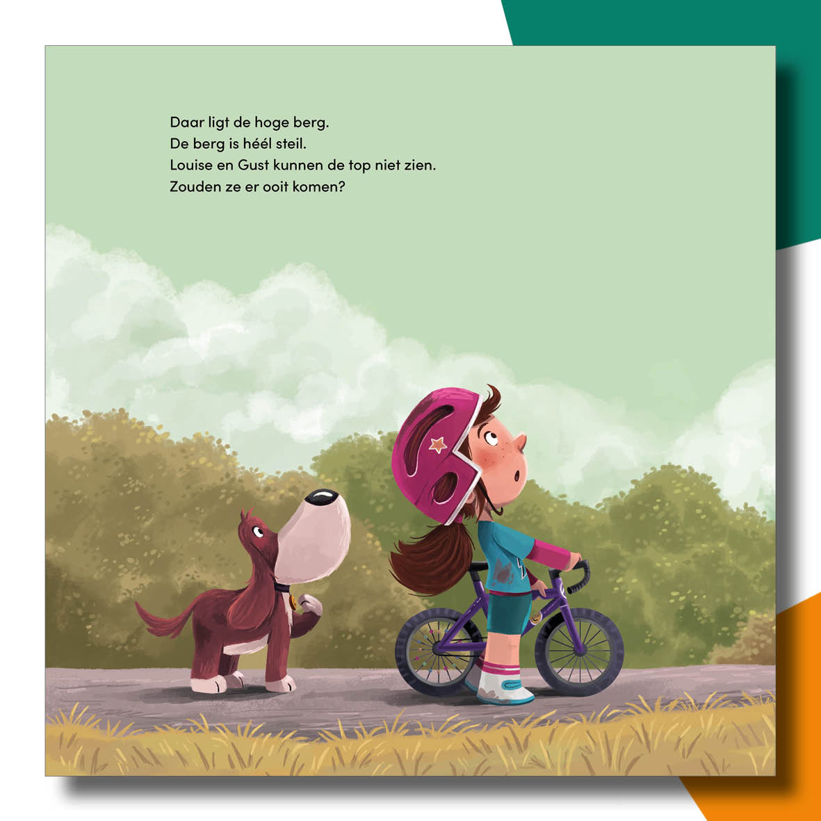 Louise fietst! | Elke Bleyaert