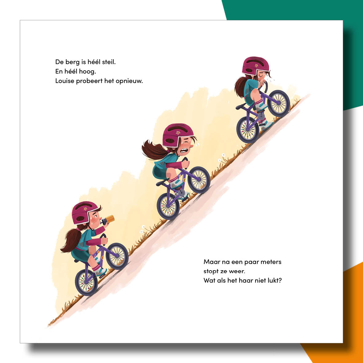 Louise fietst! | Elke Bleyaert