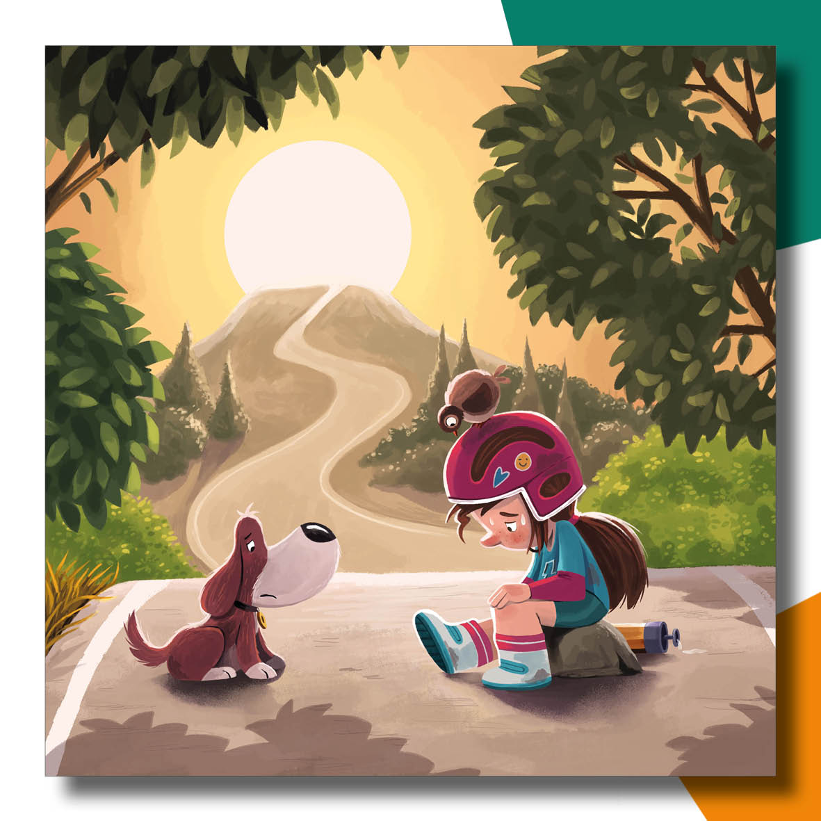 Louise fietst! | Elke Bleyaert