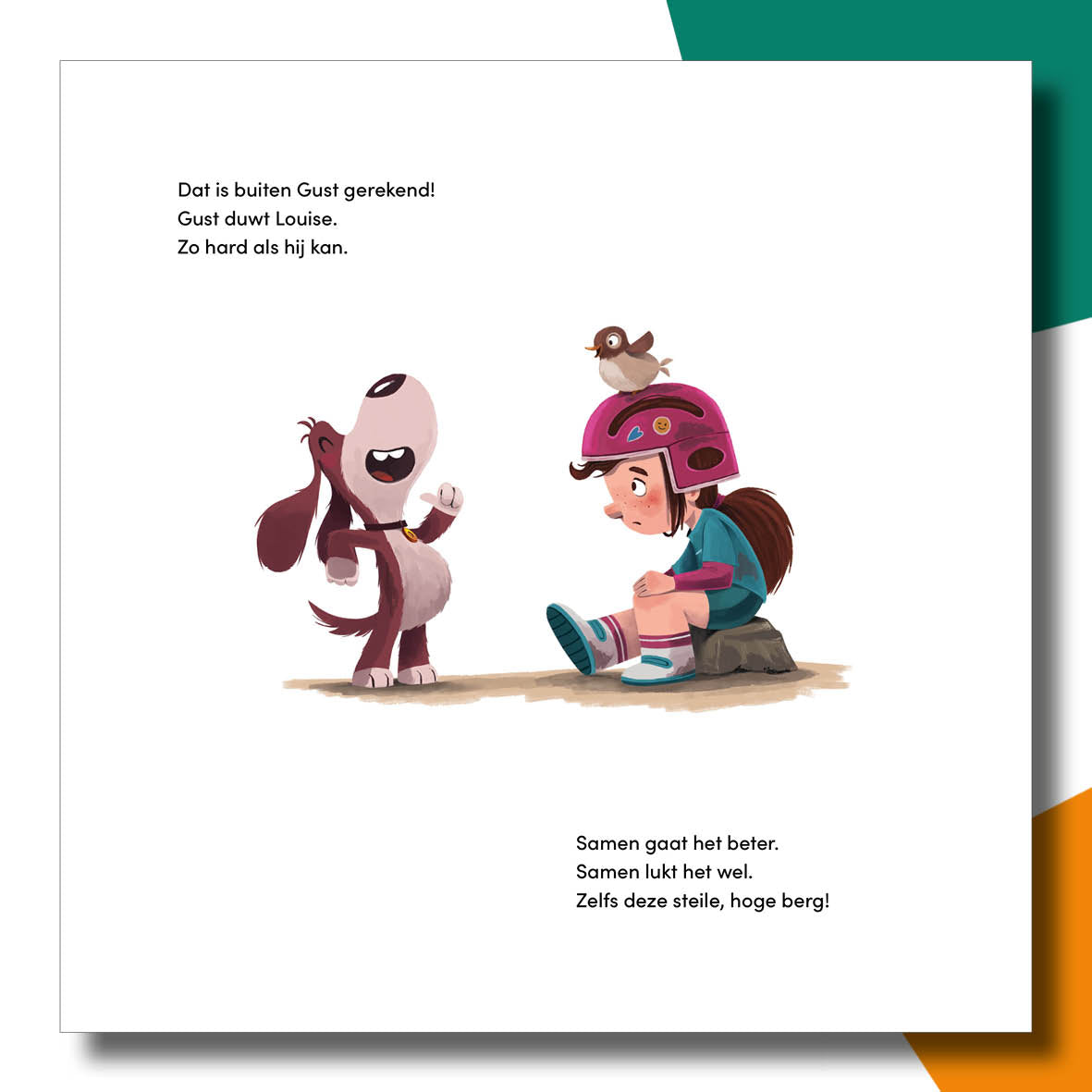 Louise fietst! | Elke Bleyaert