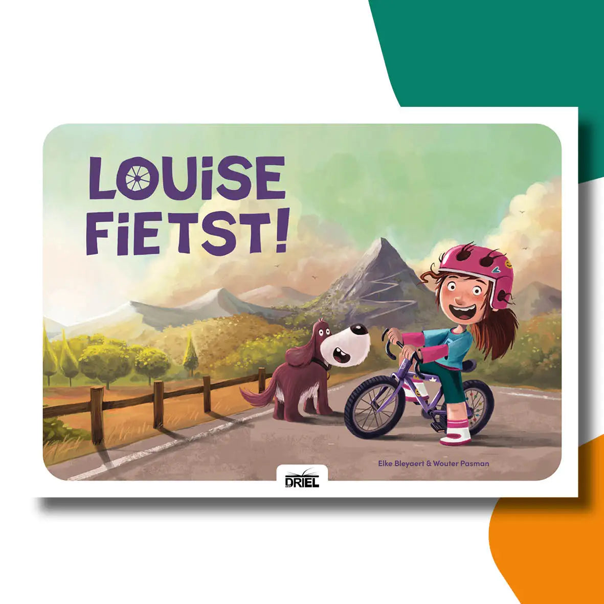 Louise fietst | Kamishibai vertelplaten