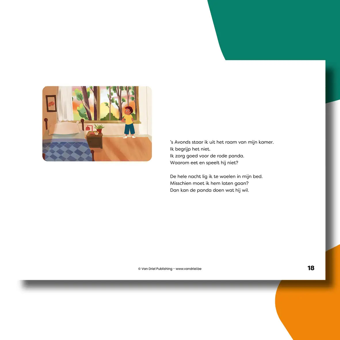 Ravi en de rode panda | kamishibai vertelplaten