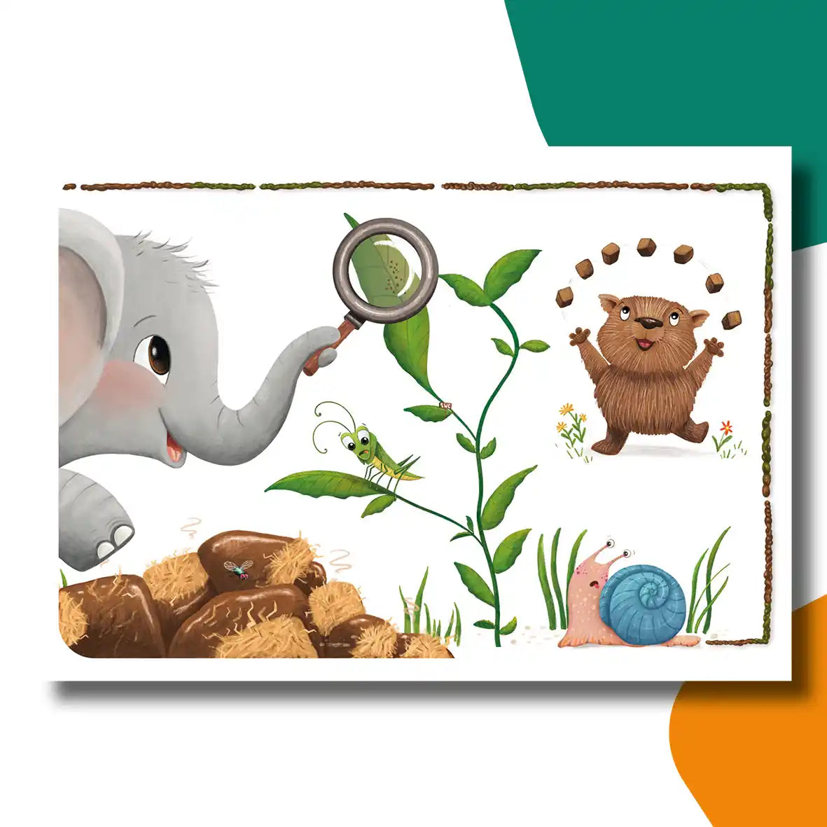 Regenboogdrol | Kamishibai vertelplaten