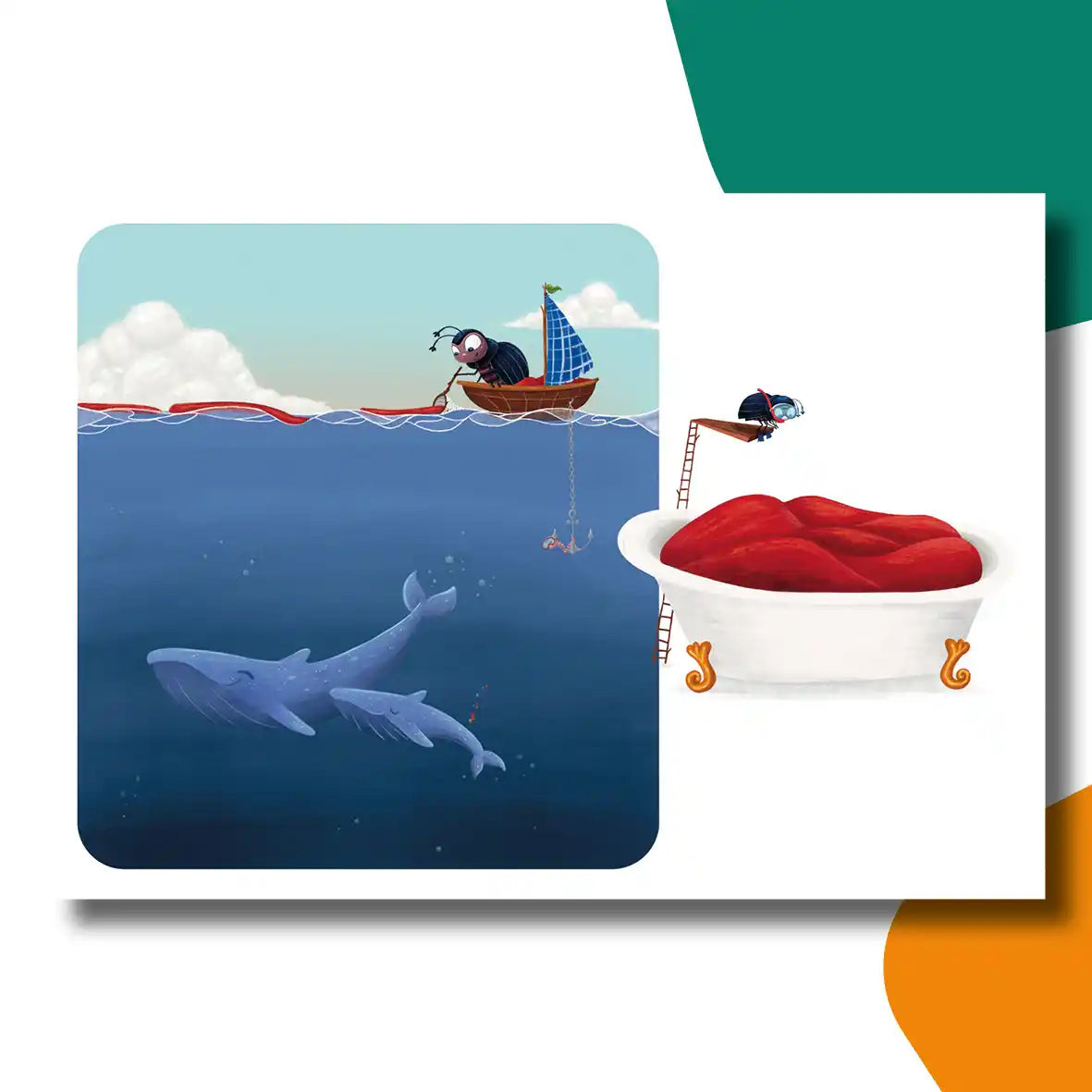 Regenboogdrol | Kamishibai vertelplaten