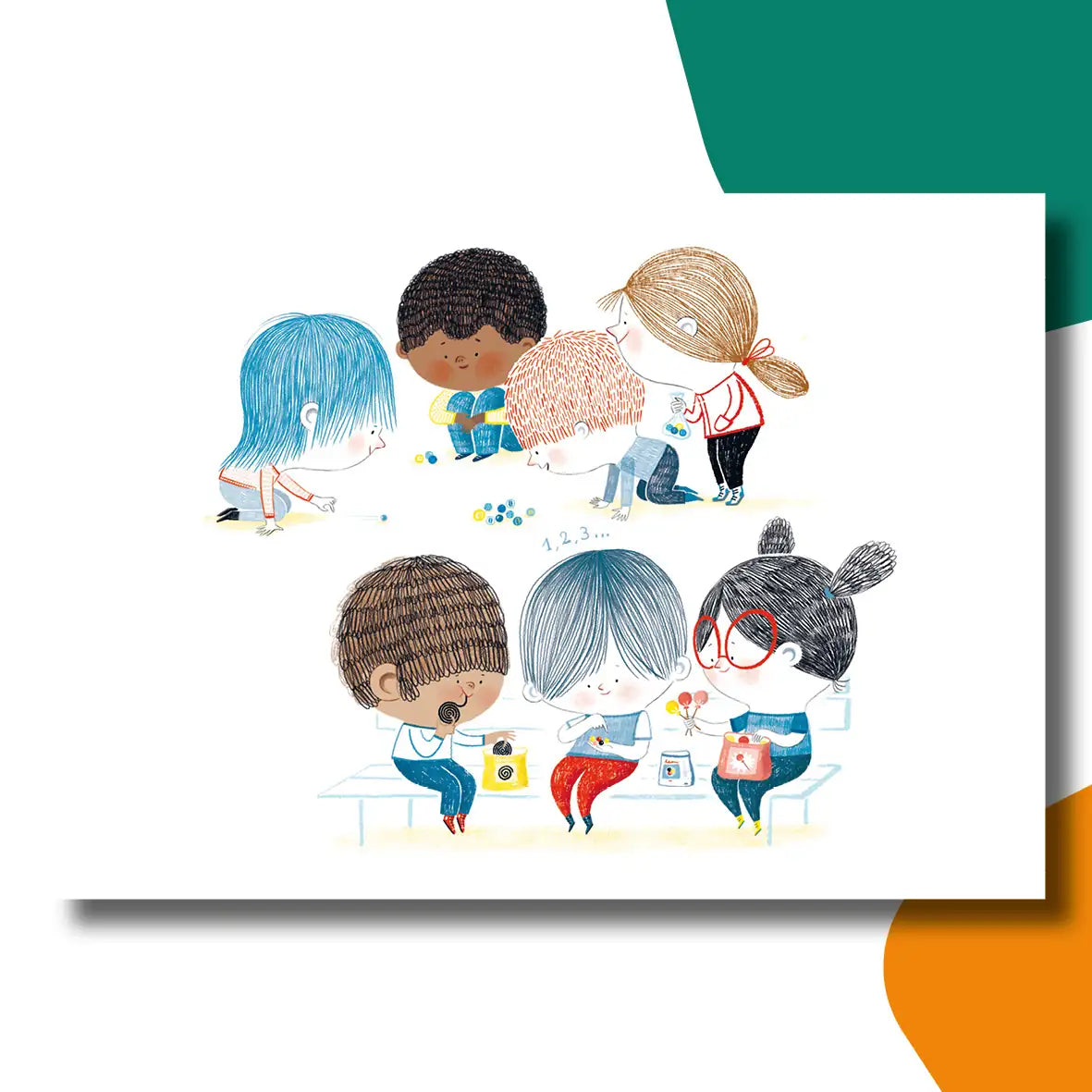 Samen | kamishibai vertelplaten