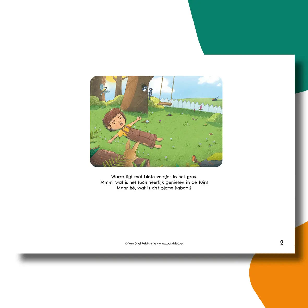 Willow & Warre laten alles lekker wild | kamishibai vertelplaten