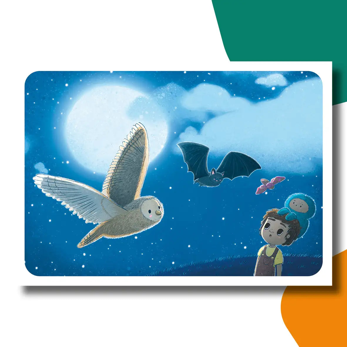 Willow & Warre laten alles lekker wild | kamishibai vertelplaten