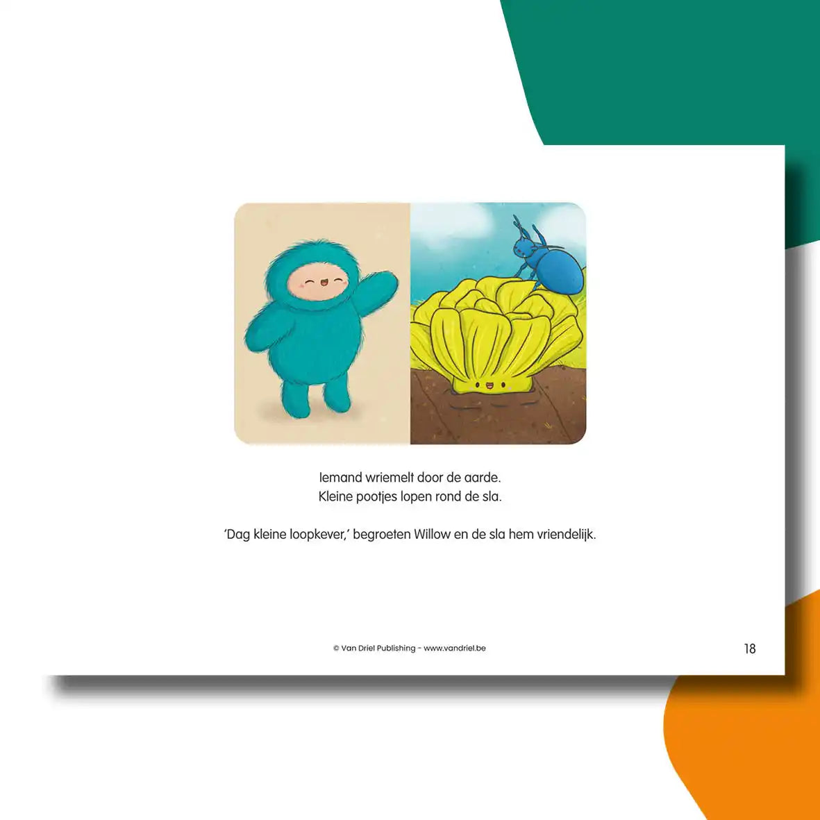 Willow in de moestuin | kamishibai vertelplaten