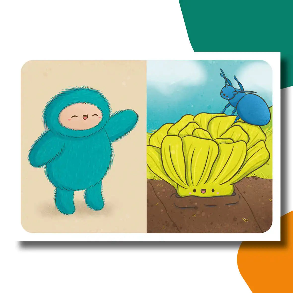 Willow in de moestuin | kamishibai vertelplaten