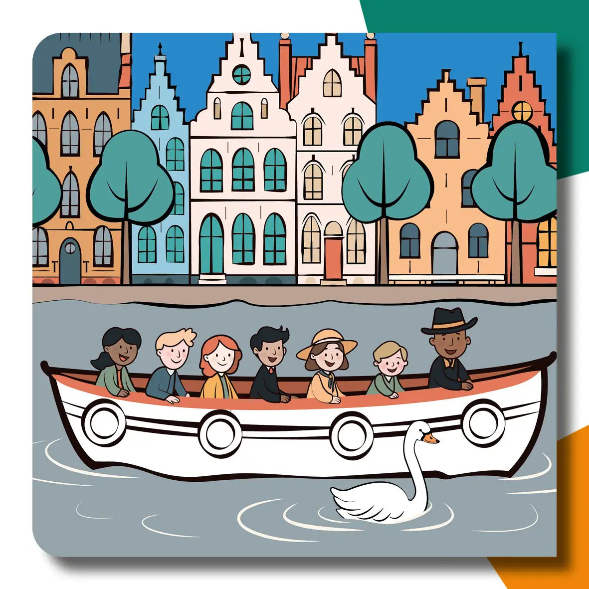 Het zwaantje van Brugge  | Terènce van Driel & Julie Rodríguez