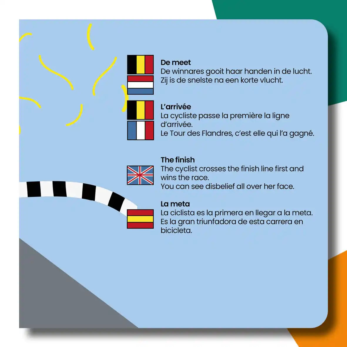 De bidon van de Ronde van Vlaanderen | Terènce Van Driel & Julie Rodríguez