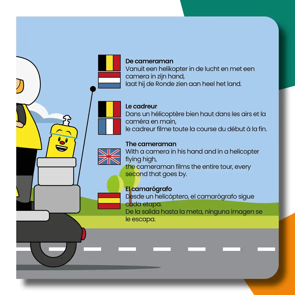 De bidon van de Ronde van Vlaanderen | Terènce Van Driel & Julie Rodríguez