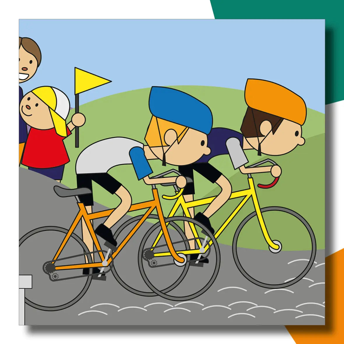 De bidon van de Ronde van Vlaanderen | Terènce Van Driel & Julie Rodríguez