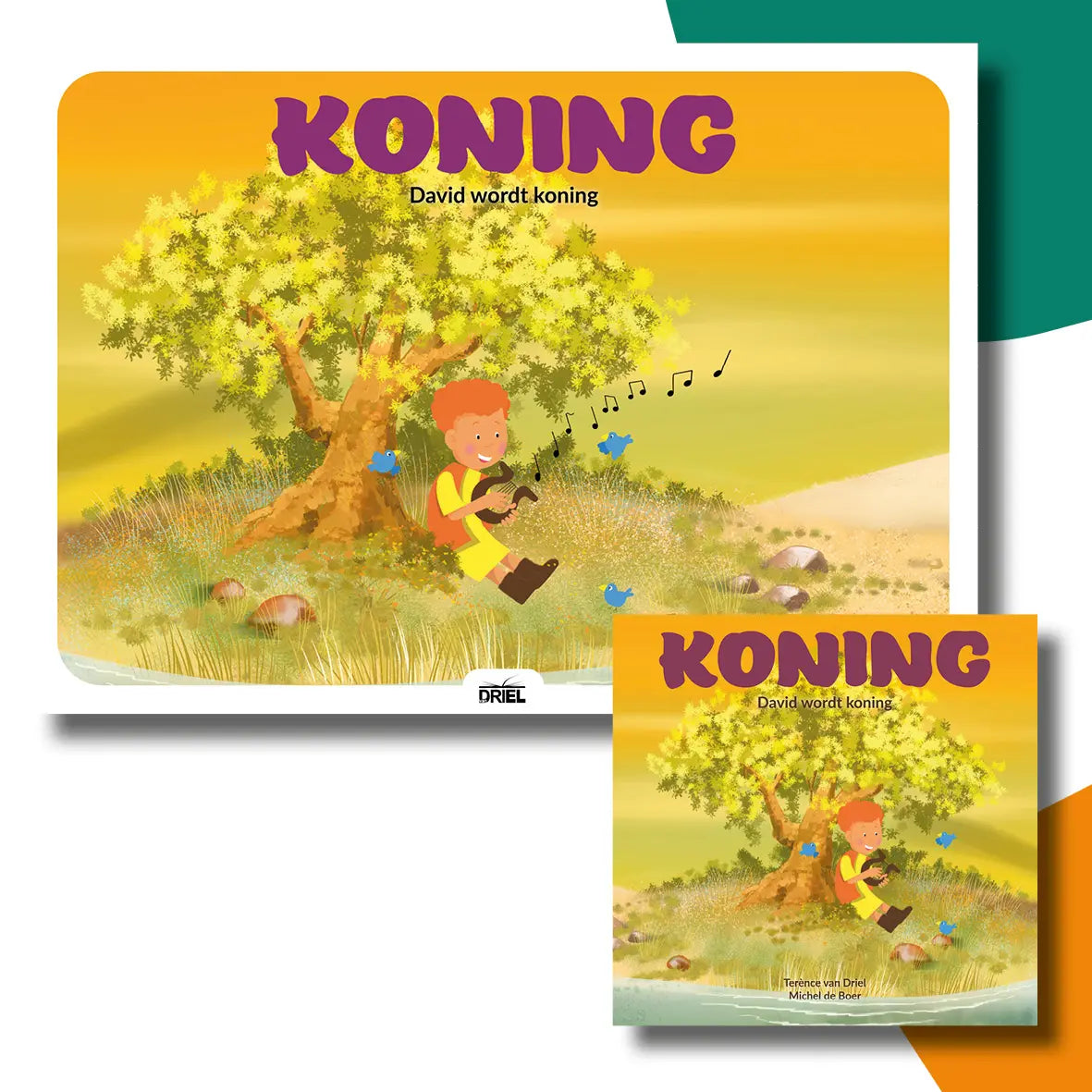 Koning | Het verhaal van David | kamishibai vertelplaten
