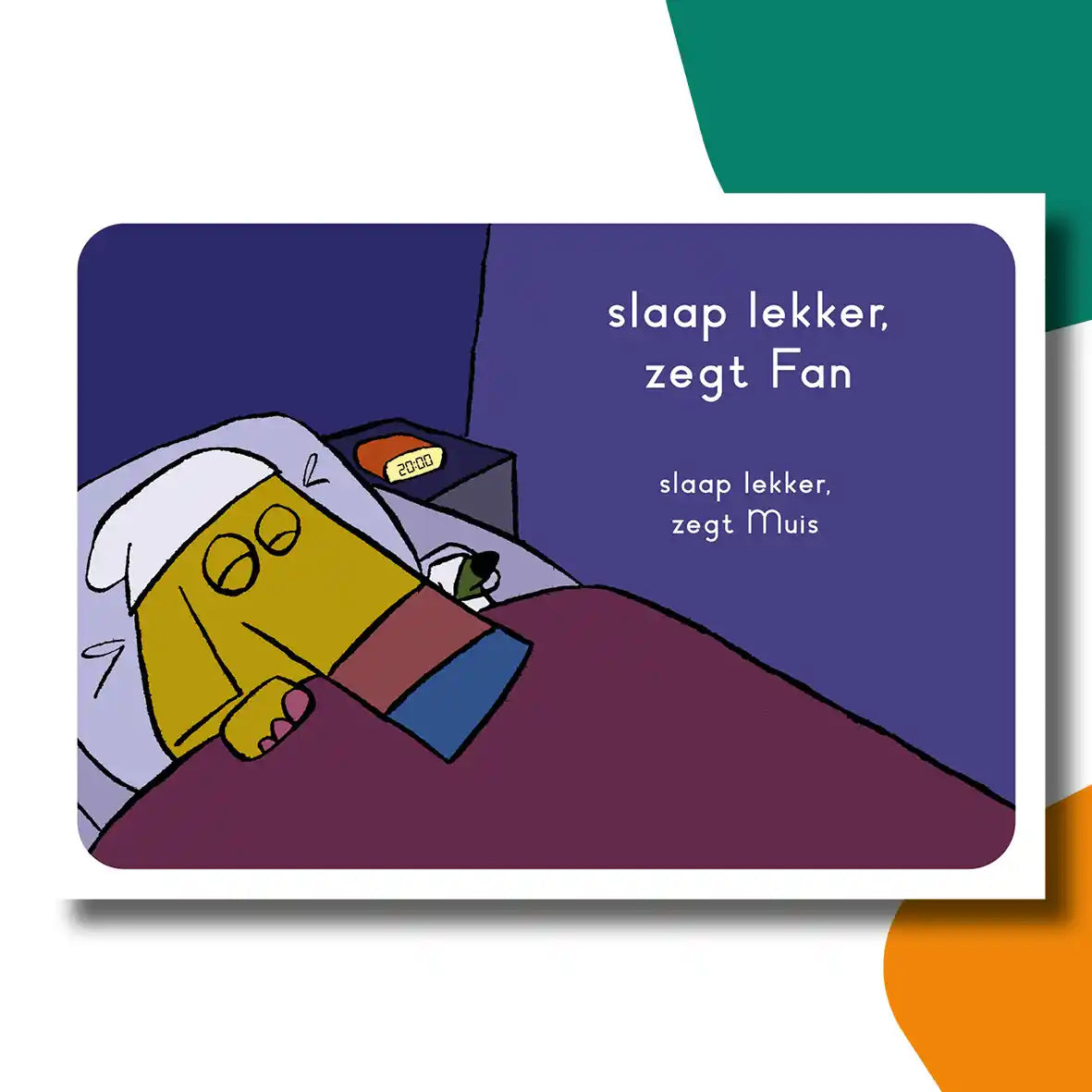 Fan & Muis willen slapen | kamishibai vertelplaten