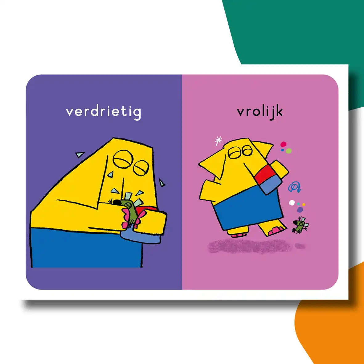 Fan & Muis verschillen | kamishibai vertelplaten