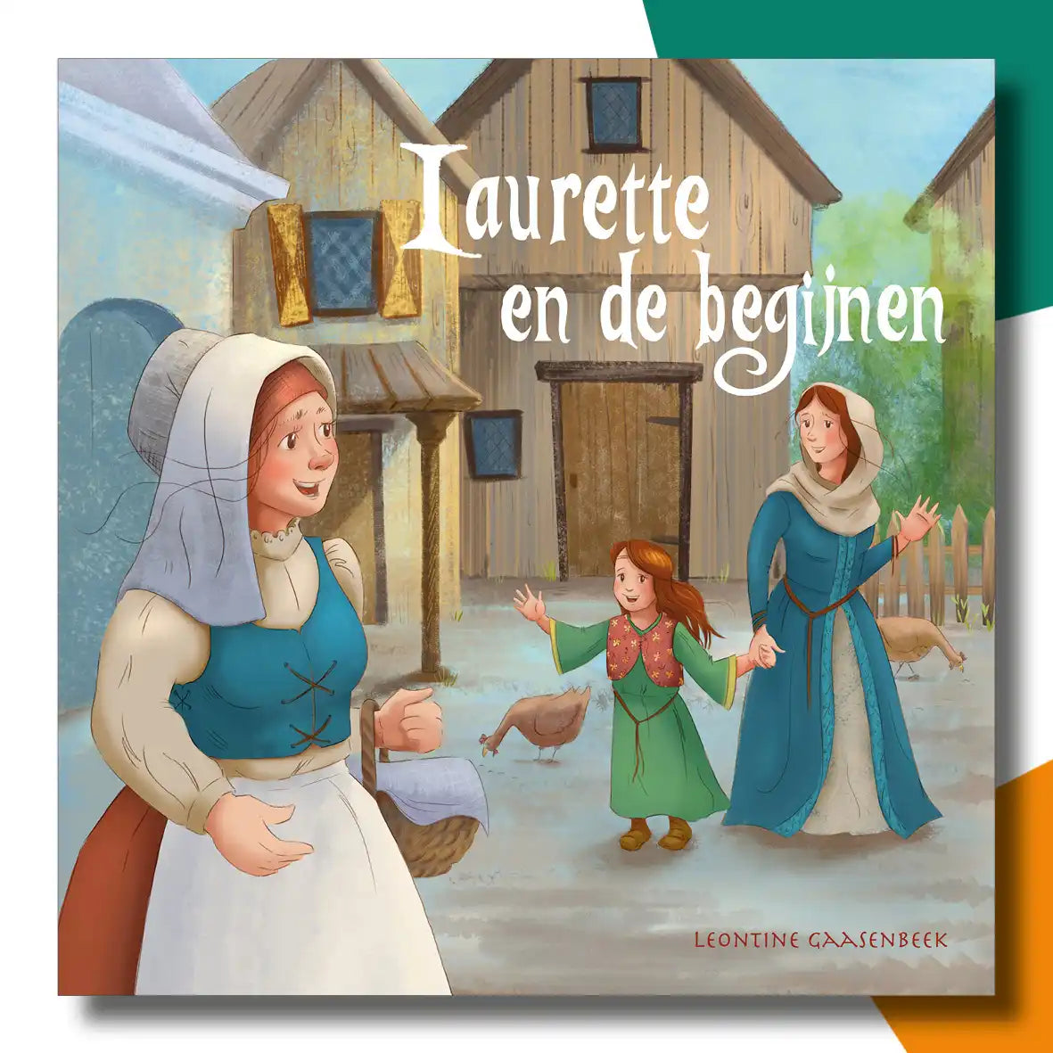 cover van prentenboek laurette en de begijnen met drie vrouwen