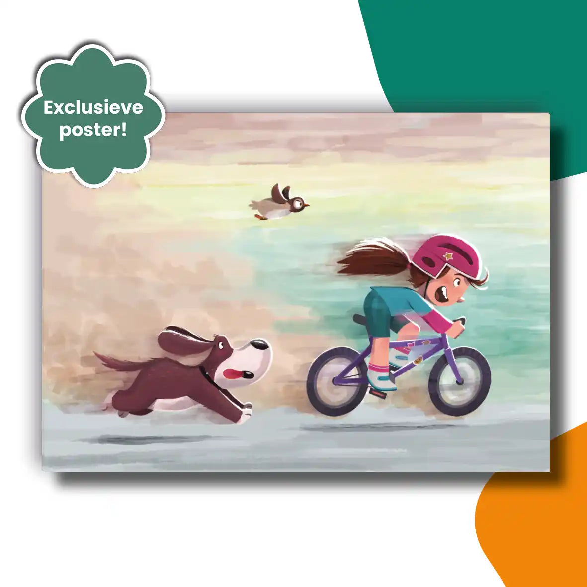 Louise fietst! | Elke Bleyaert