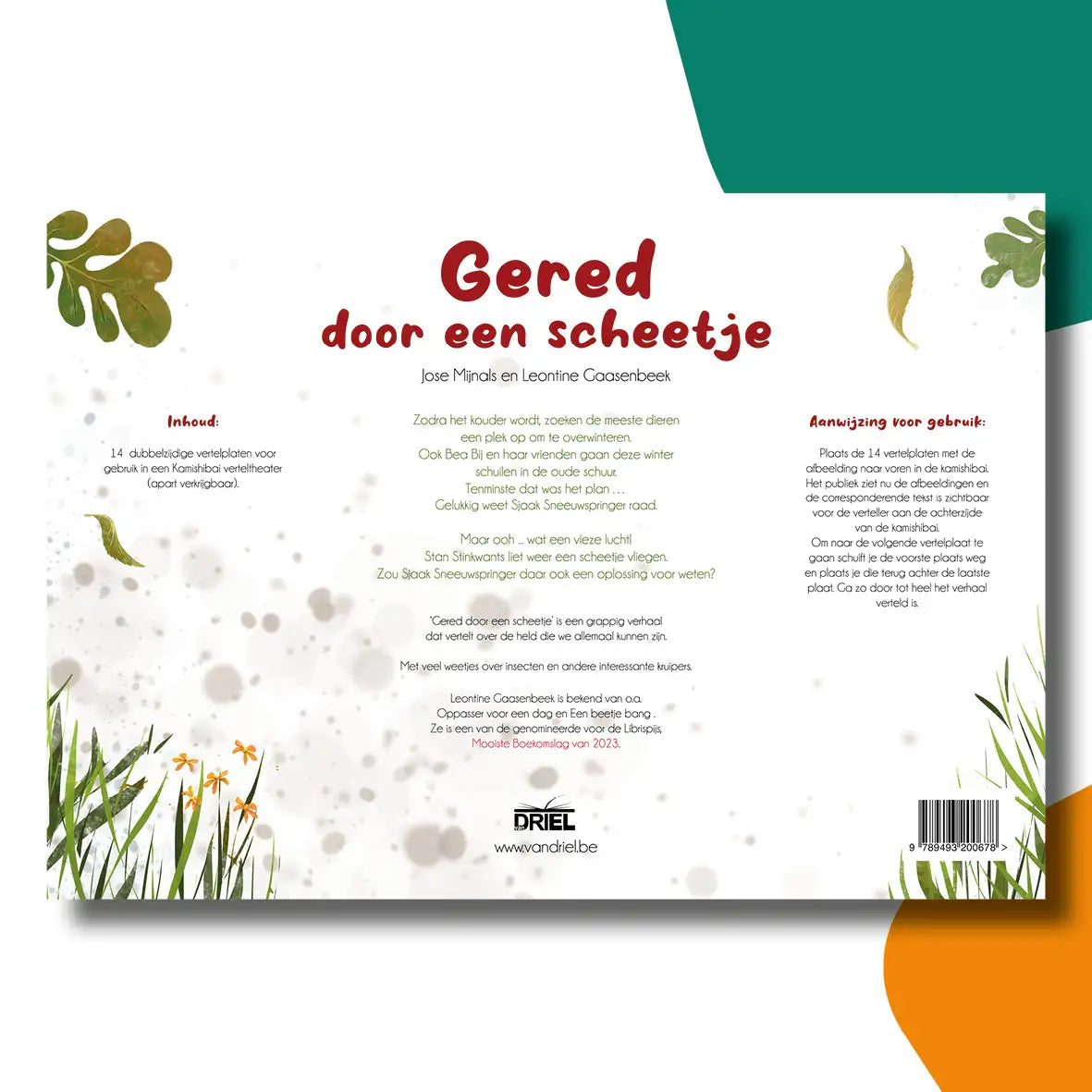 Gered door een scheetje | kamishibai vertelplaten