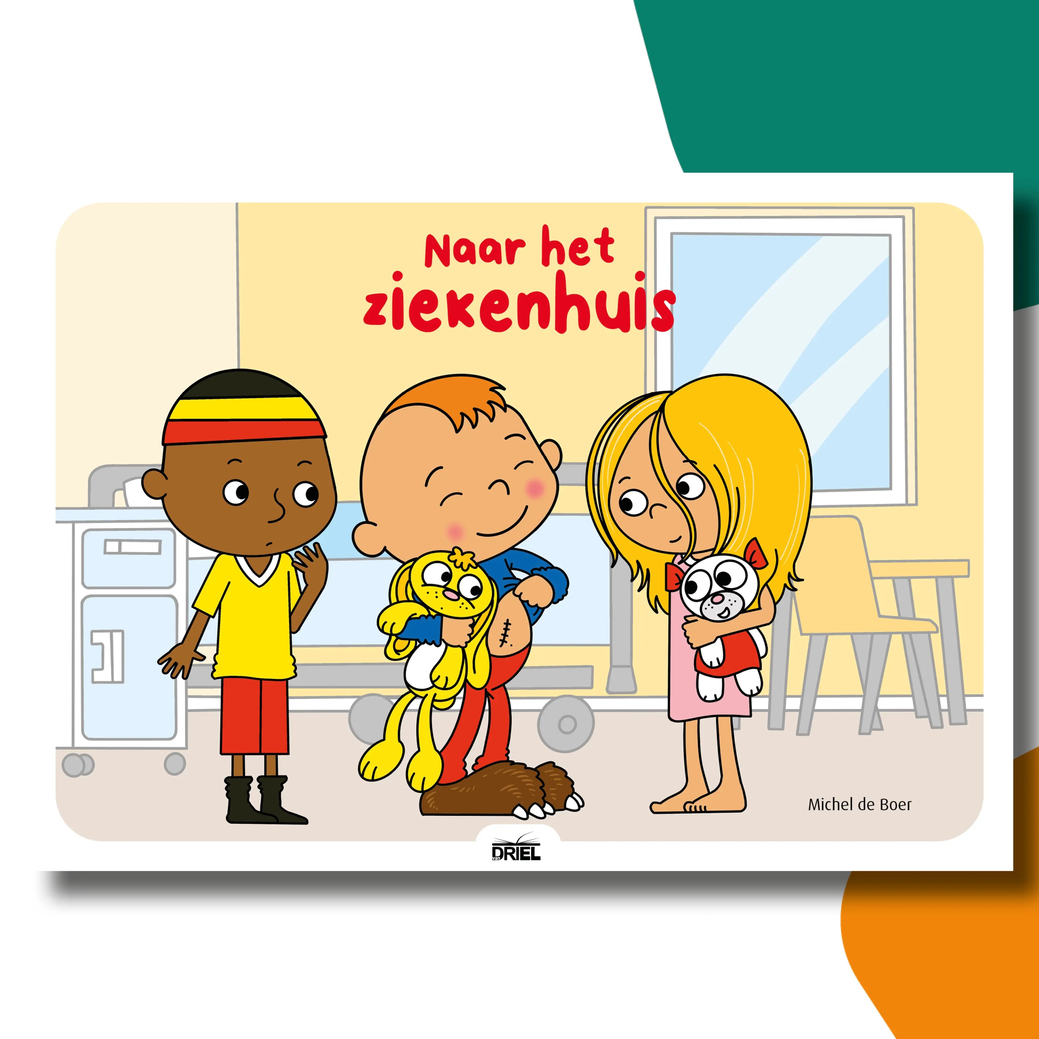 Naar het ziekenhuis | kamishibai vertelplaten