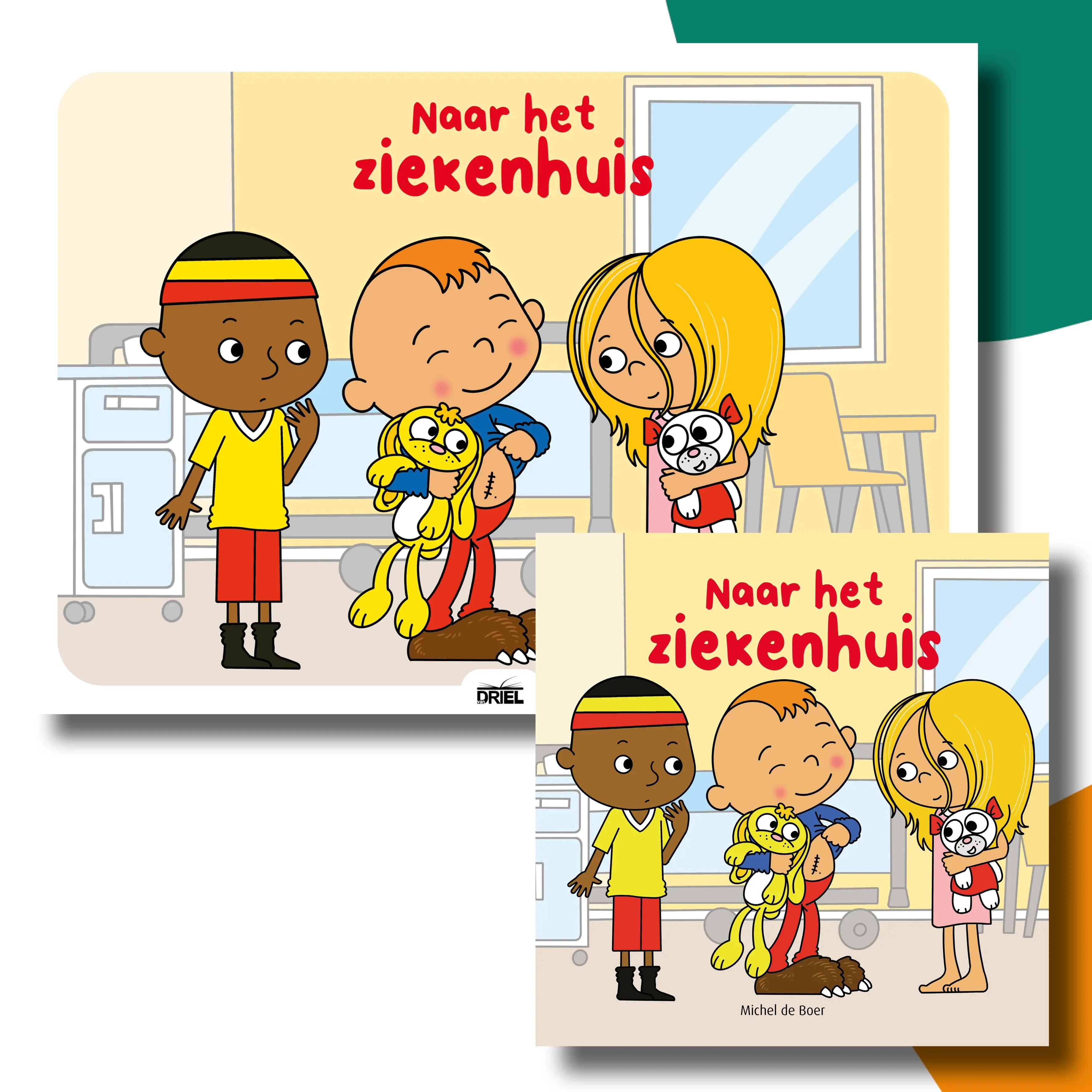 Naar het ziekenhuis | kamishibai vertelplaten