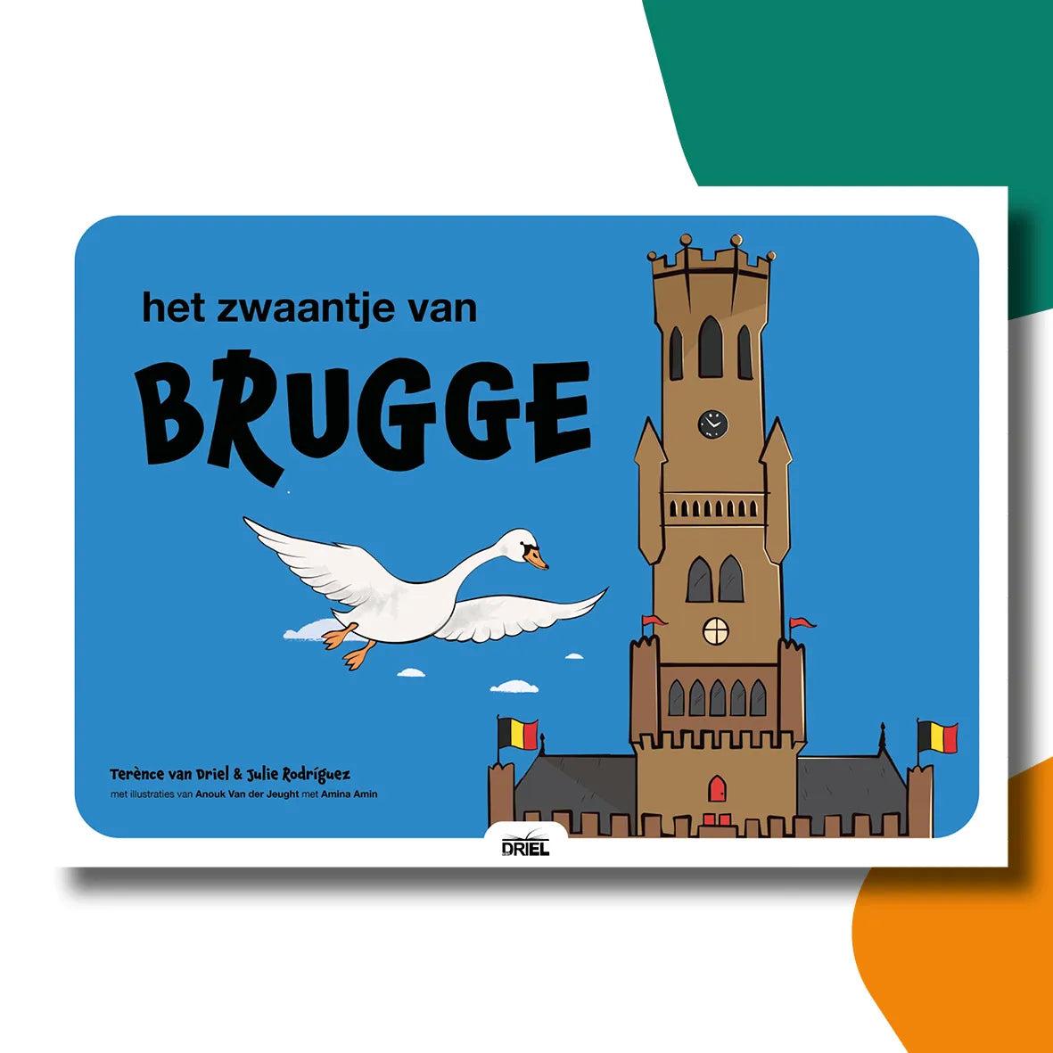 Het zwaantje van Brugge | Kamishibai vertelplaten