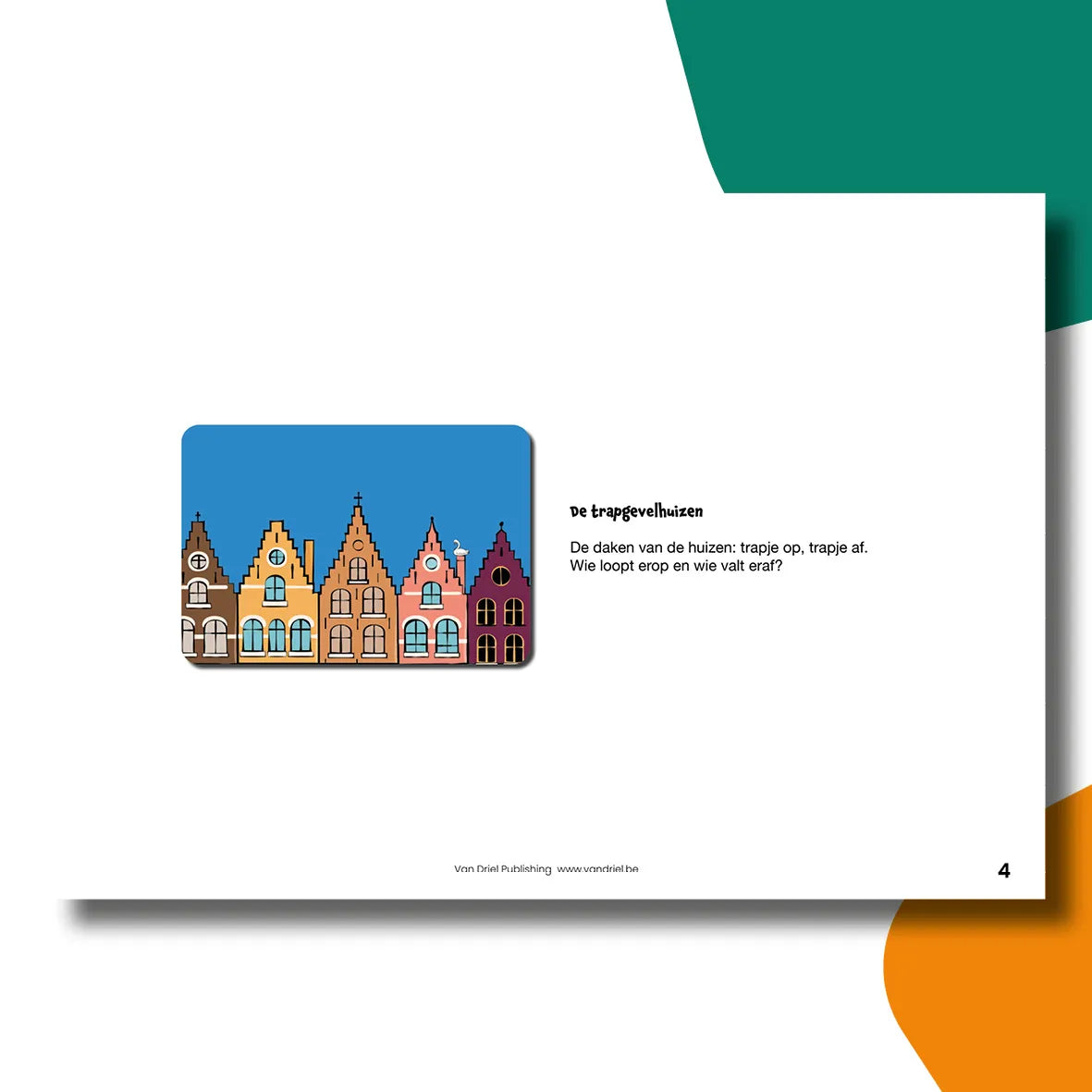 Het zwaantje van Brugge | Kamishibai vertelplaten
